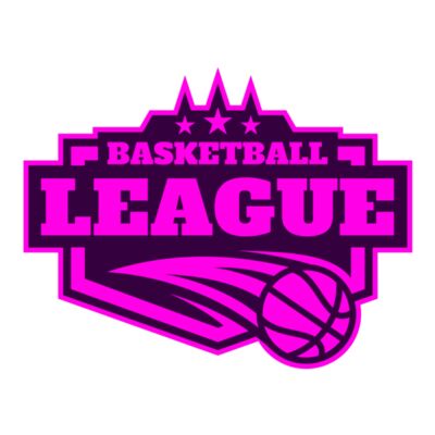 League Basketball logo template 02 Thumbnail