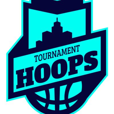 Hoops Tournament Basketball logo template Thumbnail