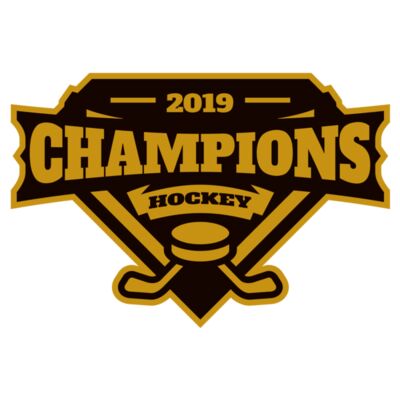 Champions Hockey logo template Thumbnail