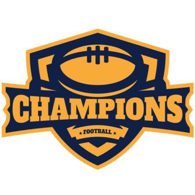 Champions Football logo template Thumbnail