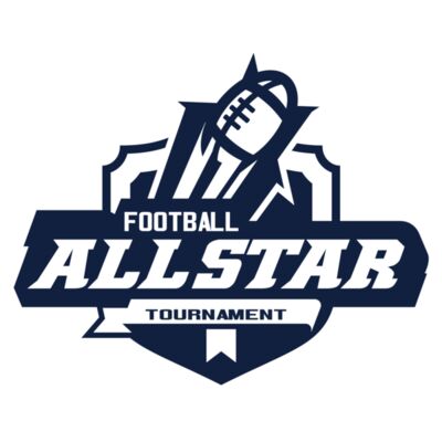 Allstar Tournament Football logo template Thumbnail