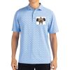 Cutter & Buck Virtue Eco Pique Tile Print Recycled Mens Polo Thumbnail