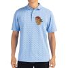 Cutter & Buck Virtue Eco Pique Tile Print Recycled Mens Polo Thumbnail