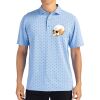 Cutter & Buck Virtue Eco Pique Tile Print Recycled Mens Polo Thumbnail