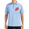 Cutter & Buck Virtue Eco Pique Tile Print Recycled Mens Polo Thumbnail