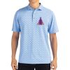 Cutter & Buck Virtue Eco Pique Tile Print Recycled Mens Polo Thumbnail