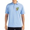 Cutter & Buck Virtue Eco Pique Tile Print Recycled Mens Polo Thumbnail