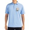 Cutter & Buck Virtue Eco Pique Tile Print Recycled Mens Polo Thumbnail