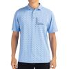 Cutter & Buck Virtue Eco Pique Tile Print Recycled Mens Polo Thumbnail