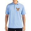 Cutter & Buck Virtue Eco Pique Tile Print Recycled Mens Polo Thumbnail