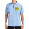 Cutter & Buck Virtue Eco Pique Tile Print Recycled Mens Polo Thumbnail