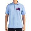 Cutter & Buck Virtue Eco Pique Tile Print Recycled Mens Polo Thumbnail