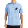 Cutter & Buck Virtue Eco Pique Tile Print Recycled Mens Polo Thumbnail