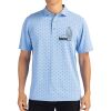 Cutter & Buck Virtue Eco Pique Tile Print Recycled Mens Polo Thumbnail