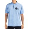 Cutter & Buck Virtue Eco Pique Tile Print Recycled Mens Polo Thumbnail