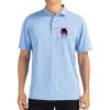 Cutter & Buck Virtue Eco Pique Tile Print Recycled Mens Polo Thumbnail