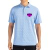 Cutter & Buck Virtue Eco Pique Tile Print Recycled Mens Polo Thumbnail