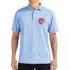 Cutter & Buck Virtue Eco Pique Tile Print Recycled Mens Polo Thumbnail