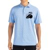 Cutter & Buck Virtue Eco Pique Tile Print Recycled Mens Polo Thumbnail