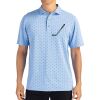 Cutter & Buck Virtue Eco Pique Tile Print Recycled Mens Polo Thumbnail