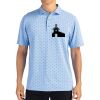 Cutter & Buck Virtue Eco Pique Tile Print Recycled Mens Polo Thumbnail