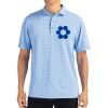 Cutter & Buck Virtue Eco Pique Tile Print Recycled Mens Polo Thumbnail
