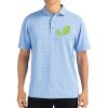 Cutter & Buck Virtue Eco Pique Tile Print Recycled Mens Polo Thumbnail