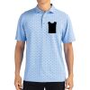 Cutter & Buck Virtue Eco Pique Tile Print Recycled Mens Polo Thumbnail