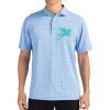Cutter & Buck Virtue Eco Pique Tile Print Recycled Mens Polo Thumbnail